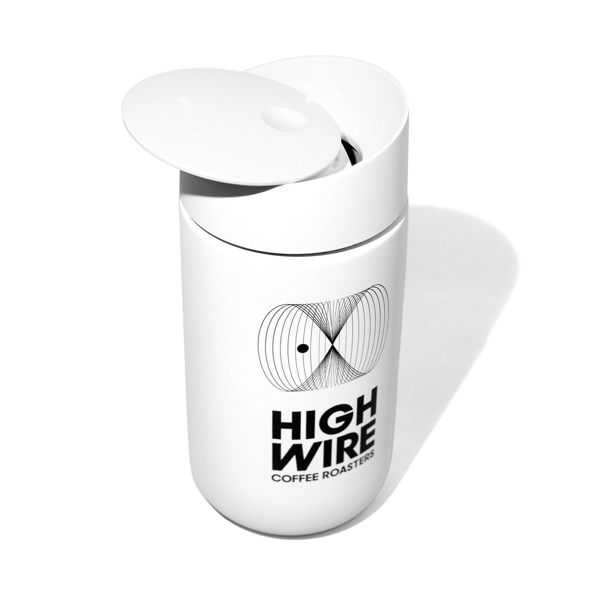 Fellow Carter Slide Mug / Matte White - Highwire Coffee Roasters
