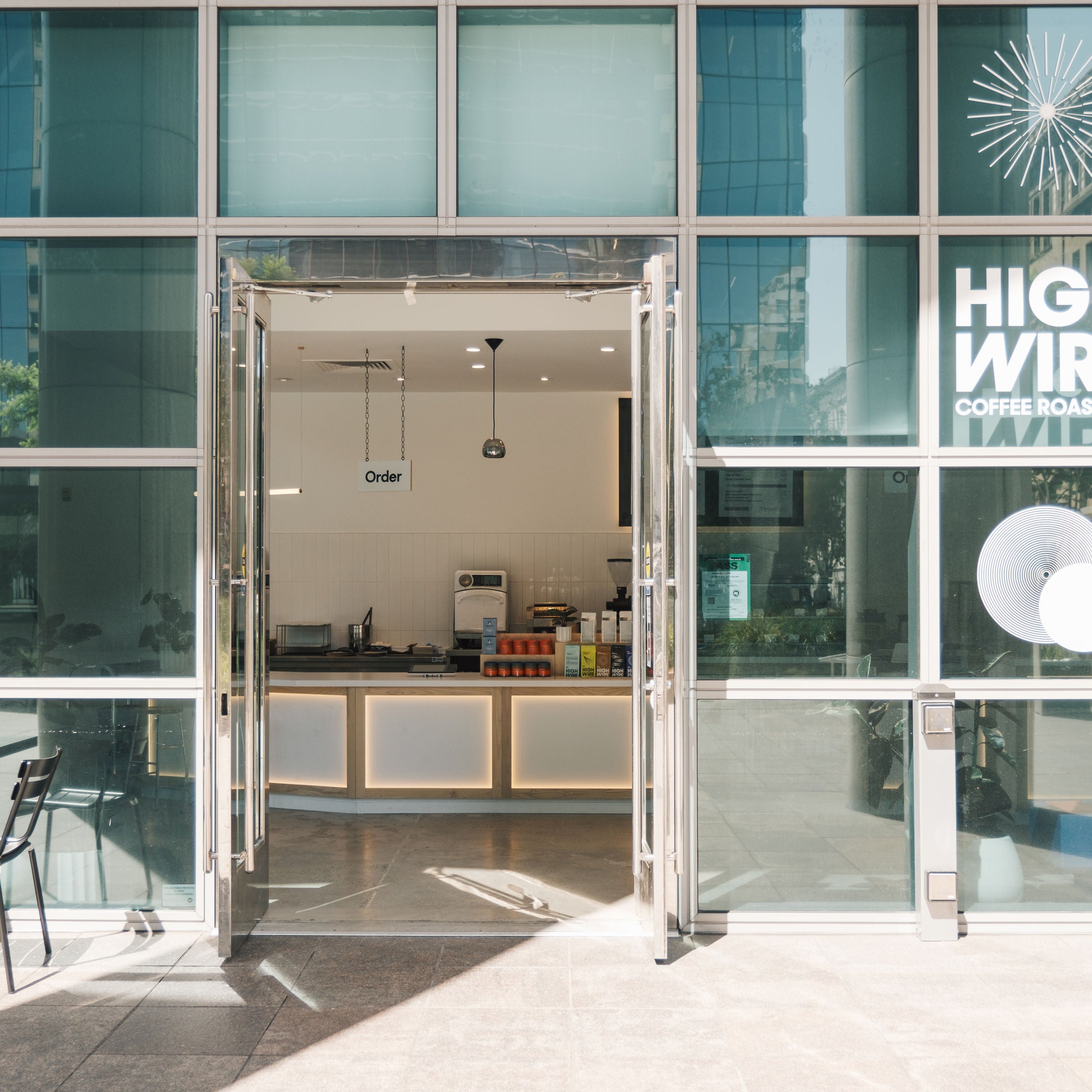 Doors open to Highwire's coffee shop in Broadway