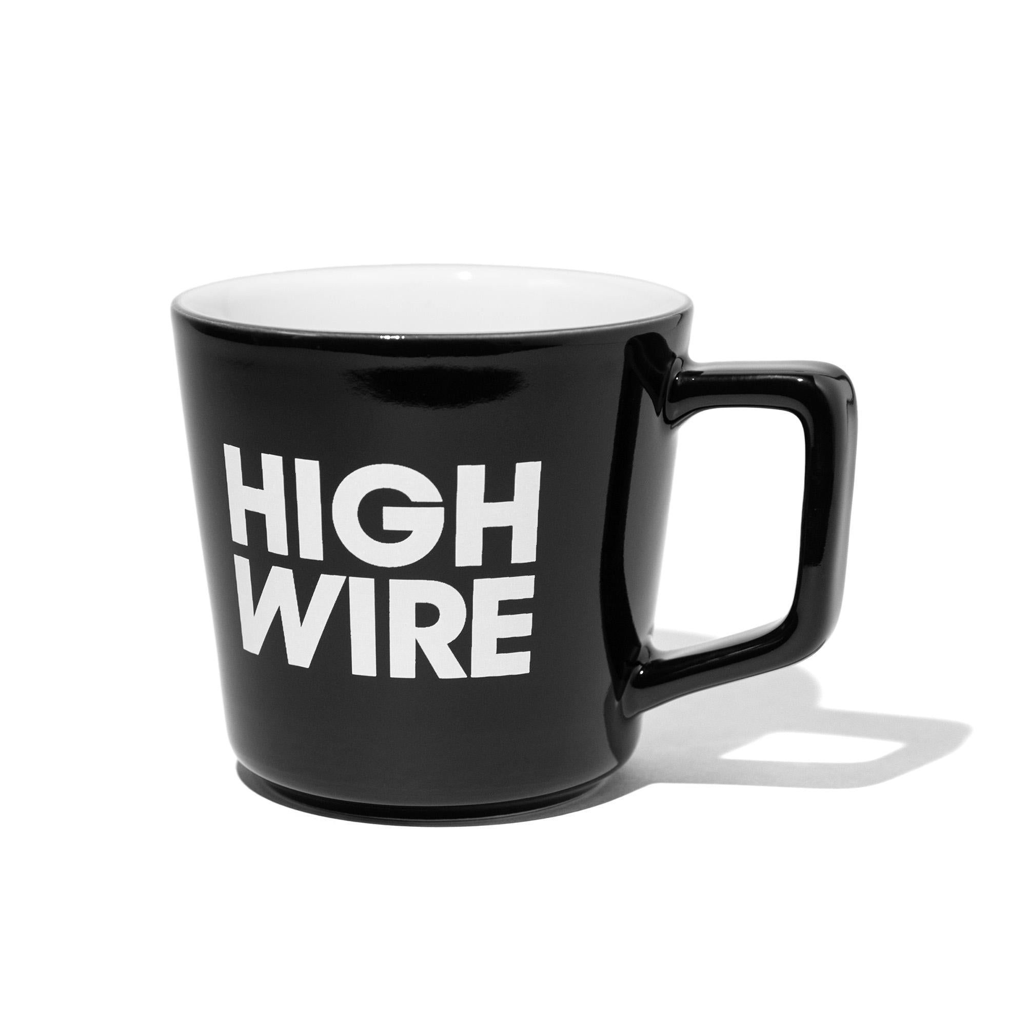 Black "Angle Drip" Mug - Highwire Coffee Roasters