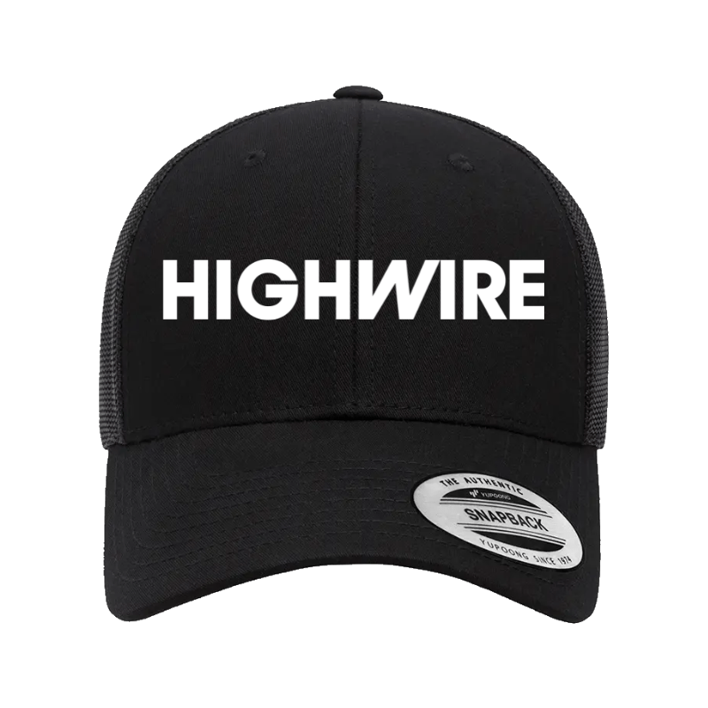 Black Trucker Cap - Highwire Coffee Roasters