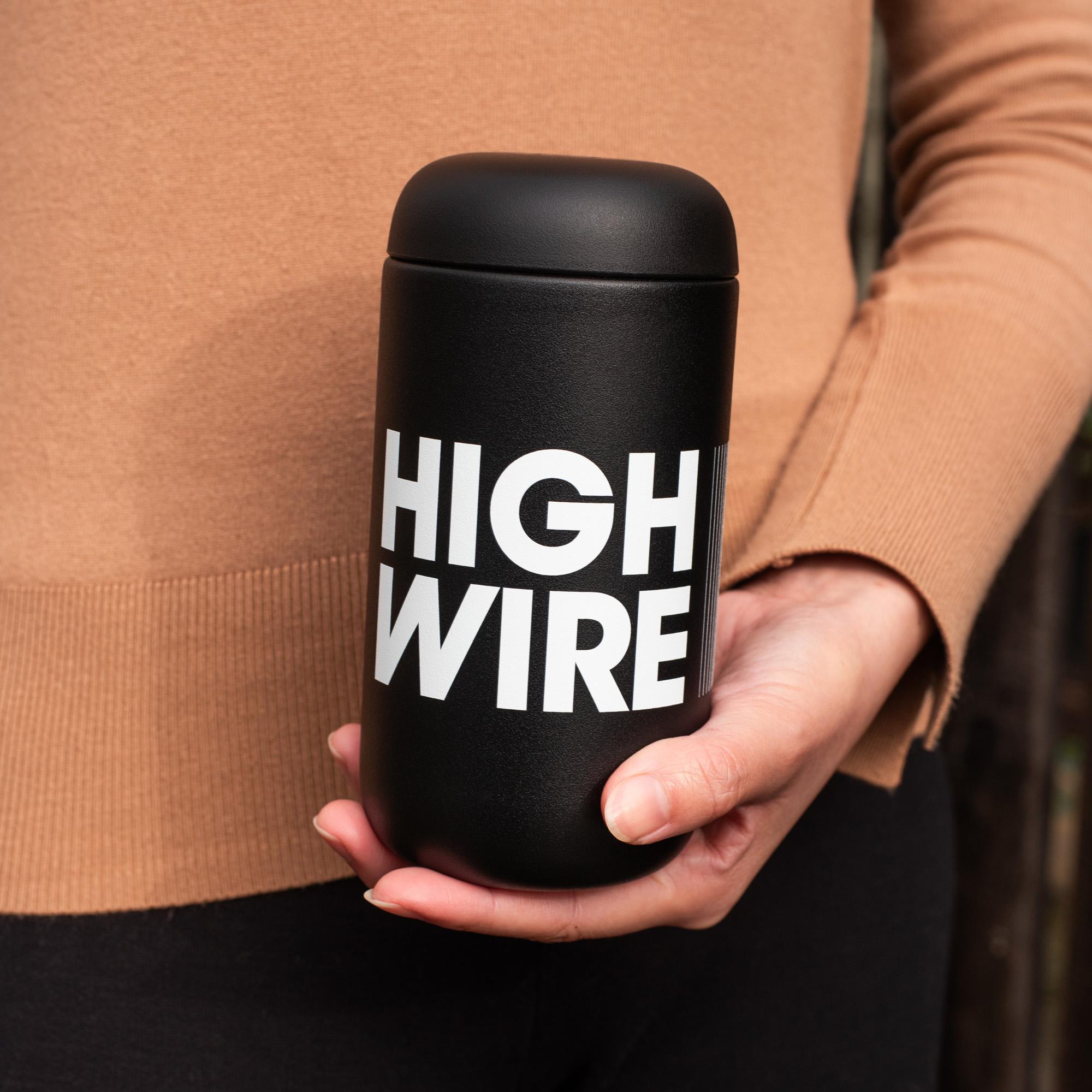HW 2.0 Travel Tumbler (Black) - Highwire Coffee Roasters