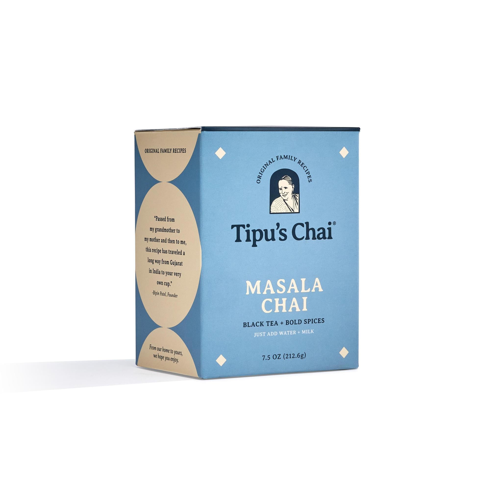 Tipu’s Original Sweetened Masala Chai - At Home - Highwire Coffee Roasters