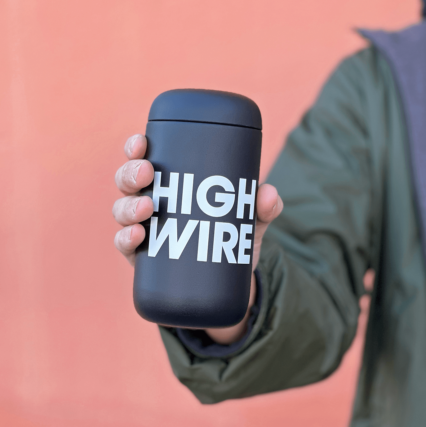 HW 2.0 Travel Tumbler (Black) - Highwire Coffee Roasters