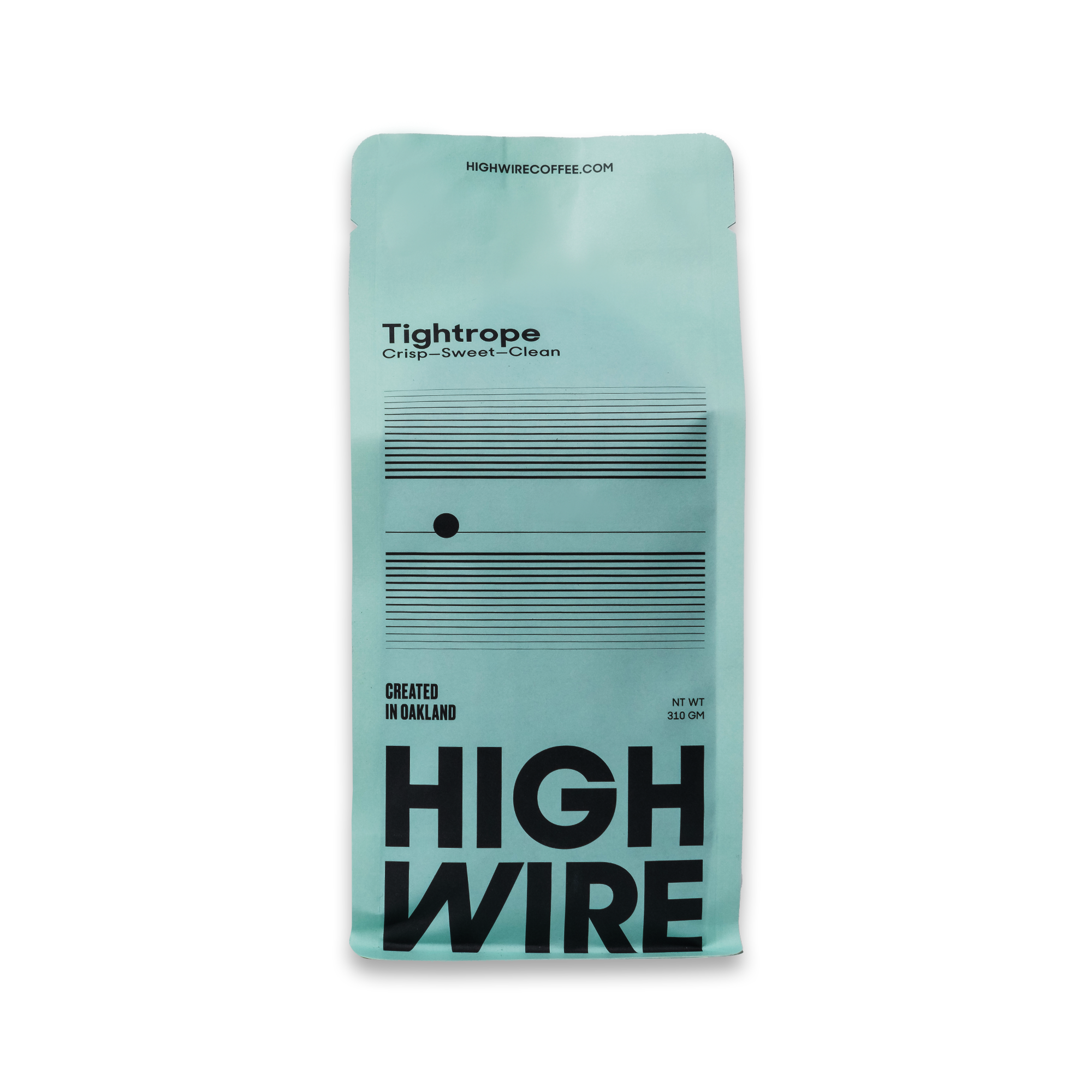 A bag of Highwire's Tightrope coffee