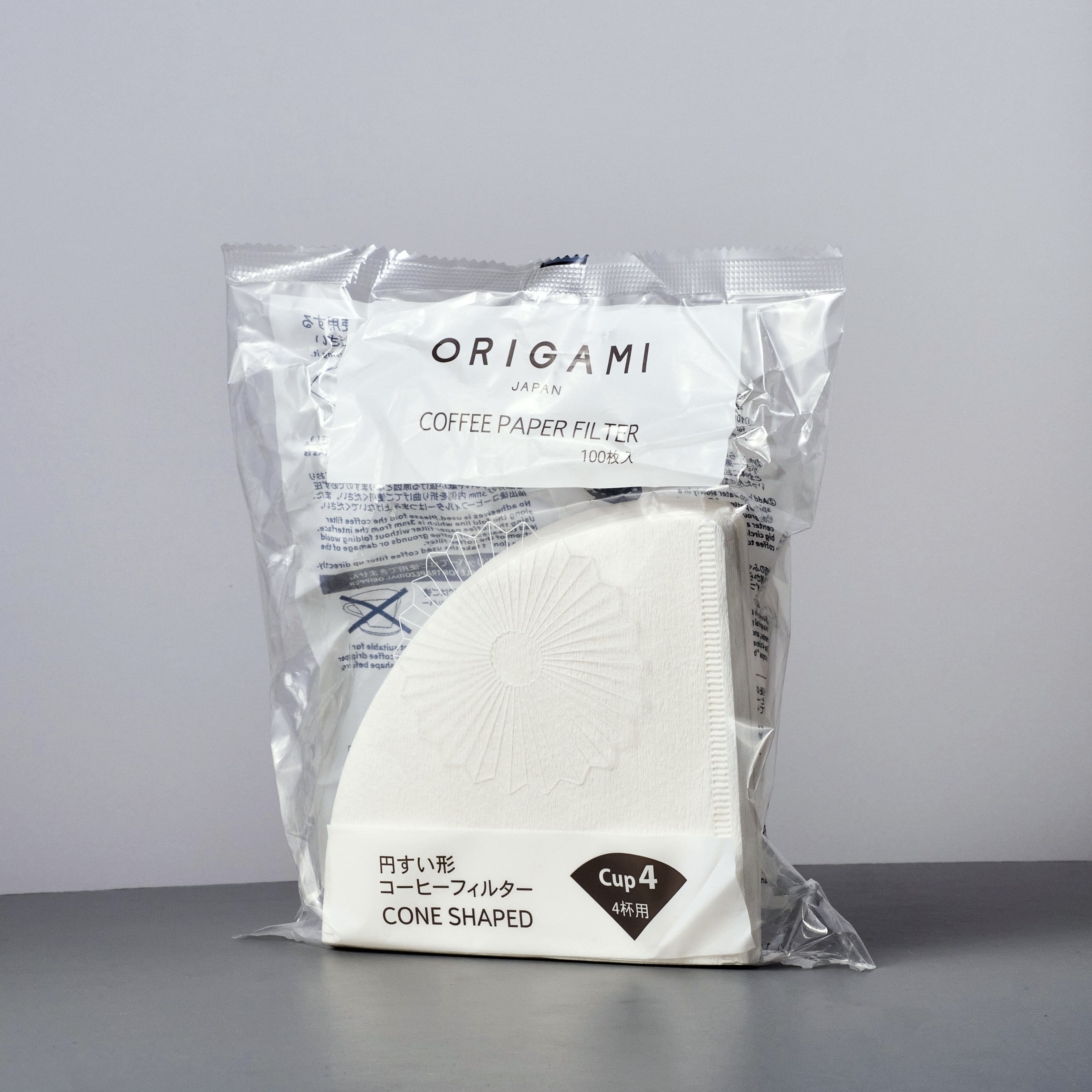 Origami Drip Filters pack 100 (2 sizes available) - Highwire Coffee Roasters