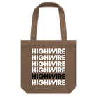 Highwire Tote Bag - Walnut Brown - Highwire Coffee Roasters