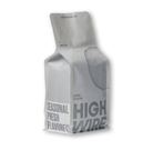 Side Panel View of white "Darkroom" bag labeled 'High Wire' on a white background