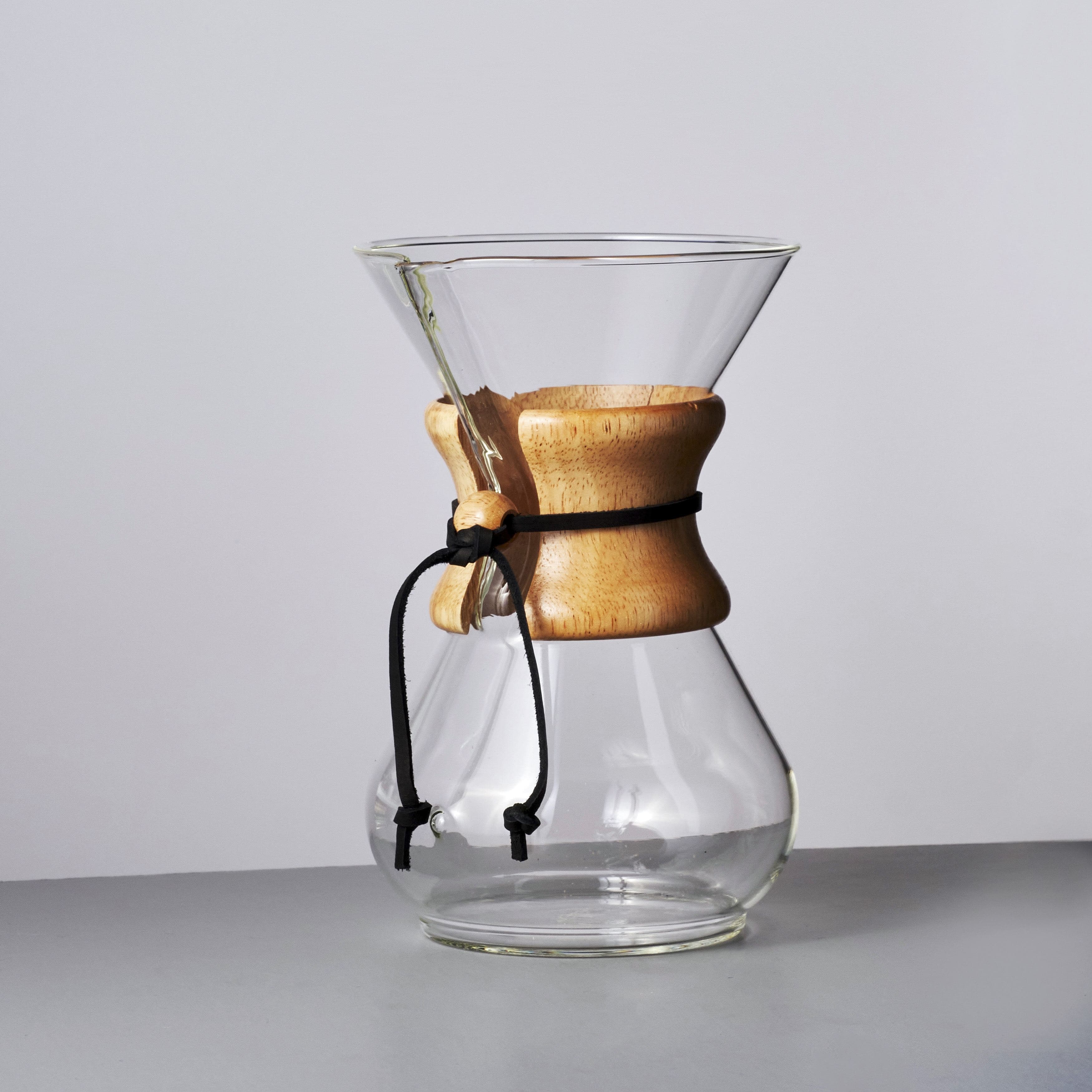 Chemex 6-Cup with Jet Black Rawhide – Highwire Coffee Roasters